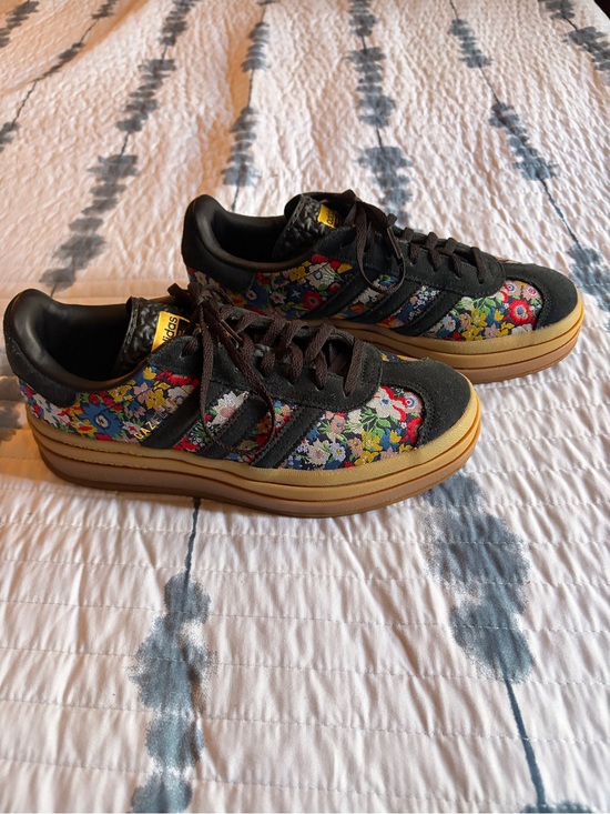 adidas Shoes - Adidas x Liberty London Gazelle Bold Platform Sneakers (Size 8 Women’s)